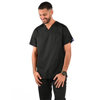 طقم سكرب رجالي ماركة ام او - أسود  طقم سكرب رجالي ماركة ام او - أسود