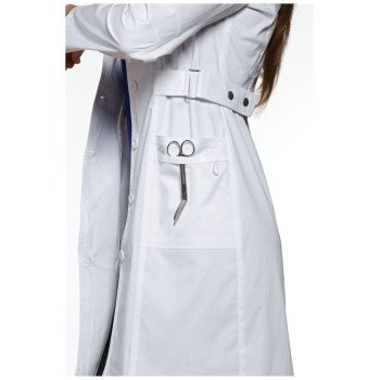 بالطو نسائي طبي بطول 36 انش من ديكيز